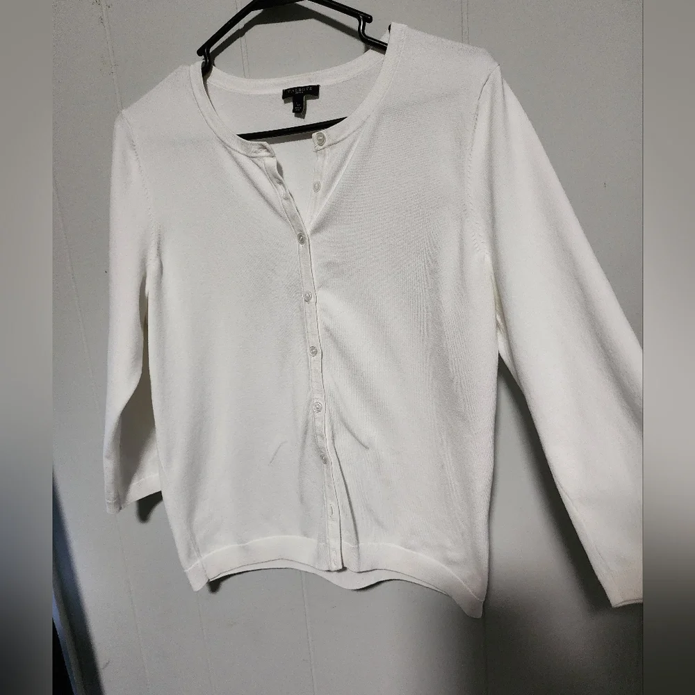 Talbolts Soft Cuddly , Cute White Cardigan - Picture 3 of 15